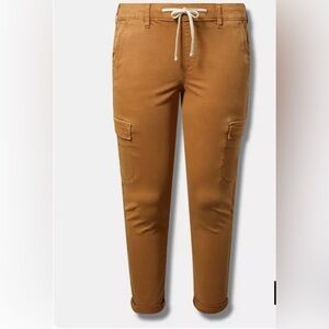 Torrid tobacco brown weekend straight cargo pants Size 1R 14-16